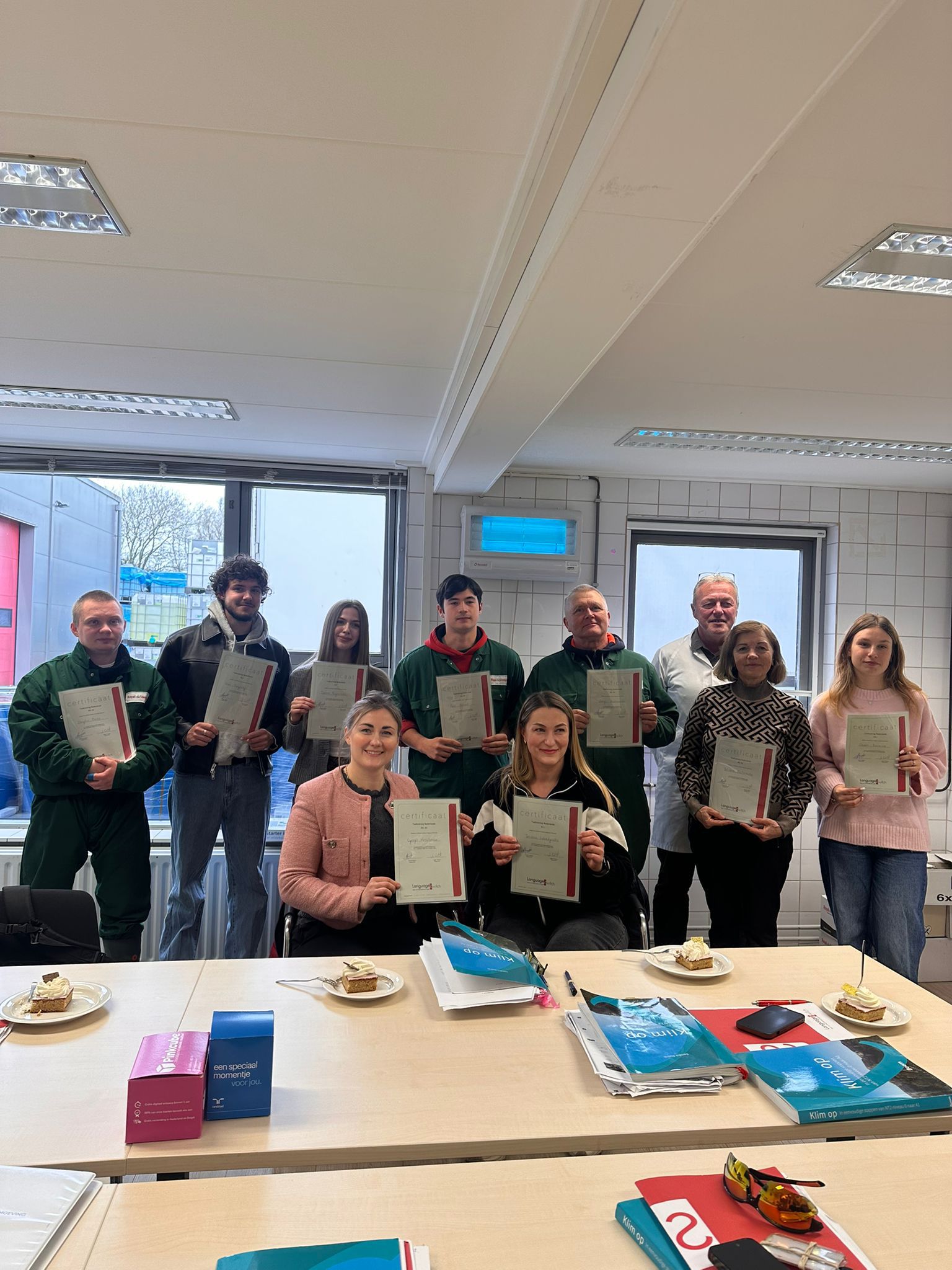 NT2 certificaat behaald door cursist van Kristina Tjalsma