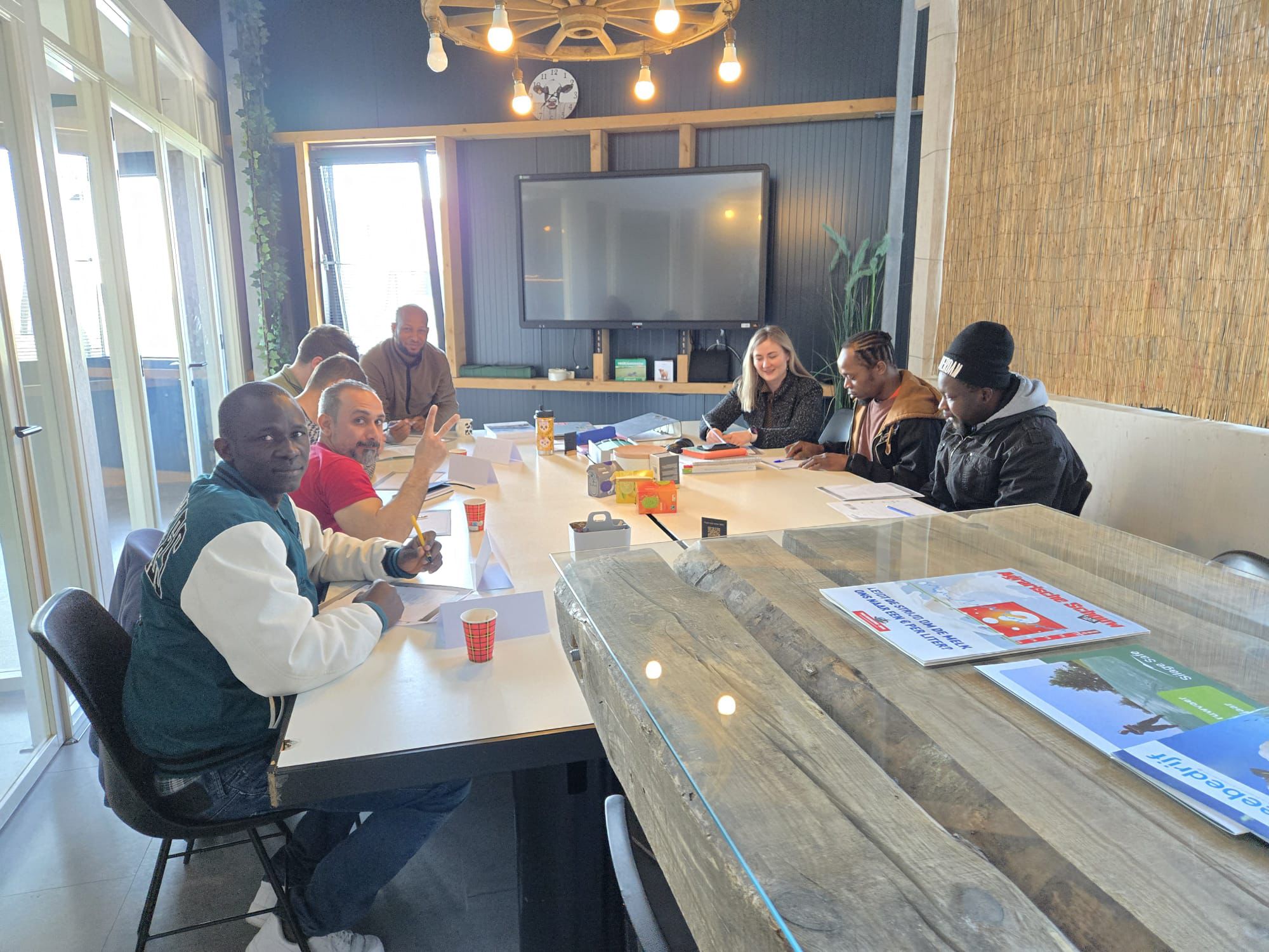 Nederlandse les voor bedrijven op de werkvloer