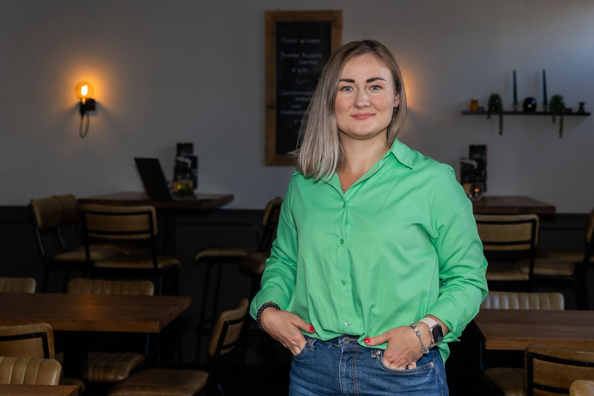 Kristina Tjalsma, docent Nederlandse les op locatie in Friesland